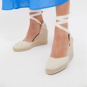 Castaner Carina Wedge Canvas Espadrille 38